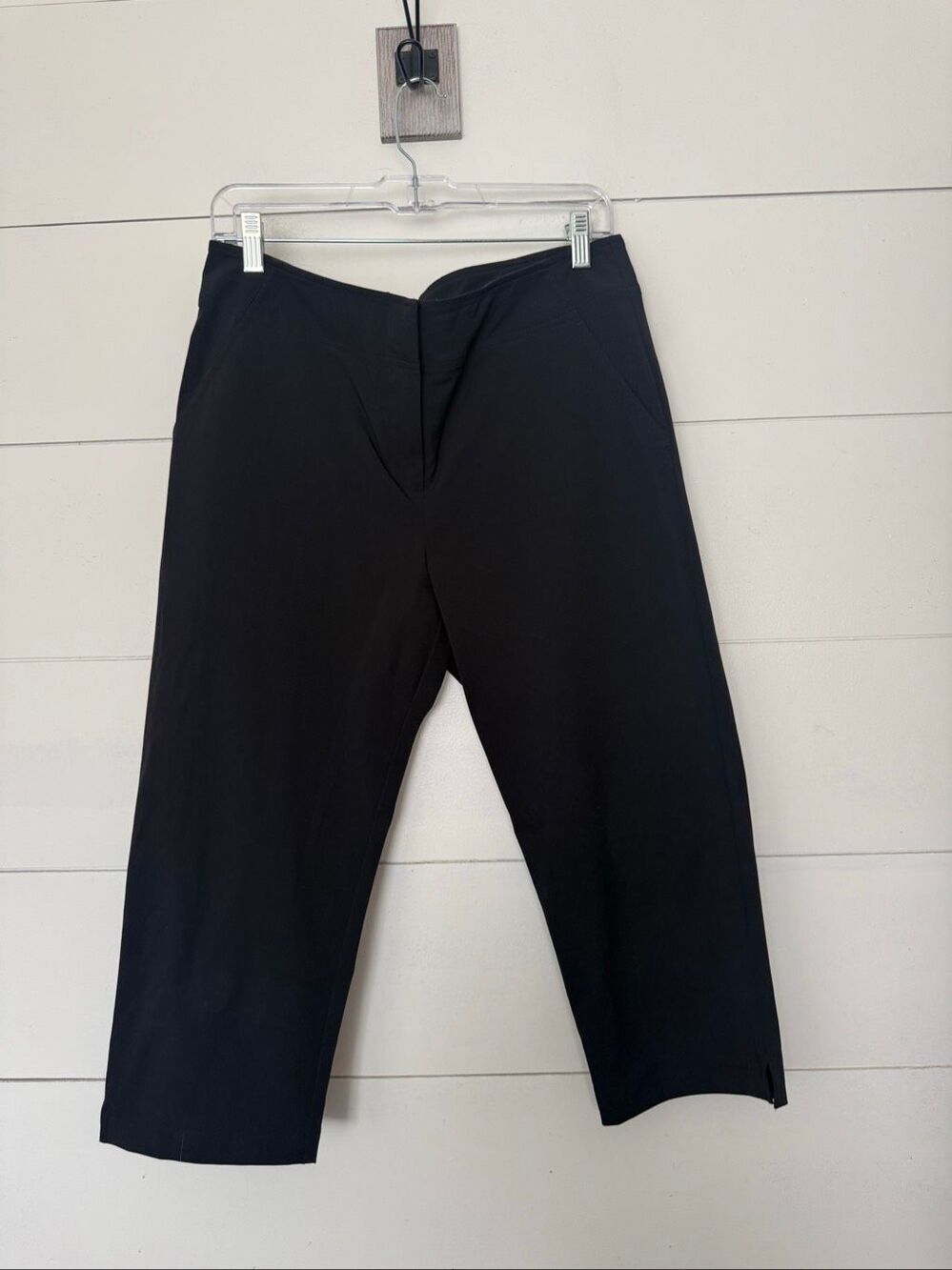 The Black Dog Women’s 8 Black Athletic Pants Chino Dress Career